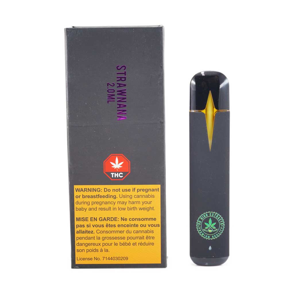 Buy So High Extracts 2G Disposable Pen - Strawnana (INDICA) at MMJ Express Online Shop 