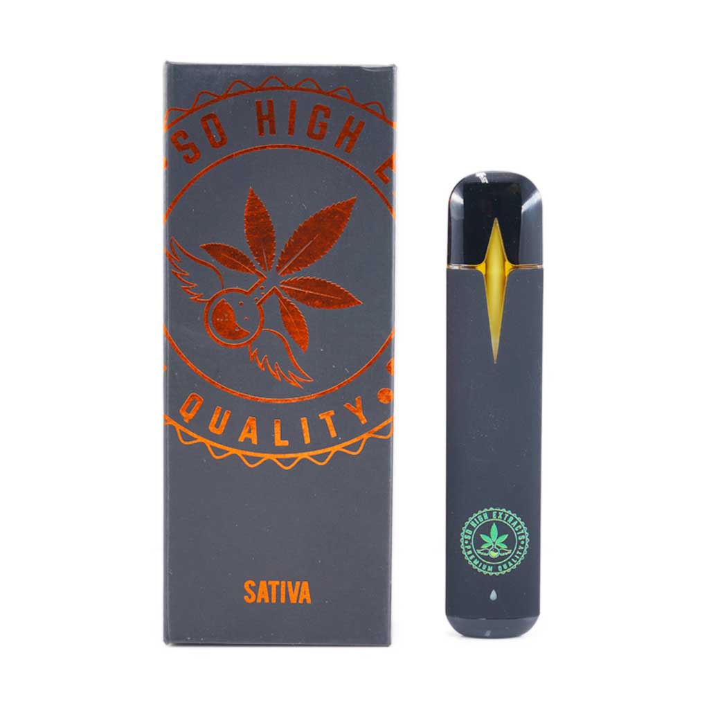 Buy So High Extracts 2G Disposable Pen - Grape Goji (SATIVA) at MMJ Express Online Shop