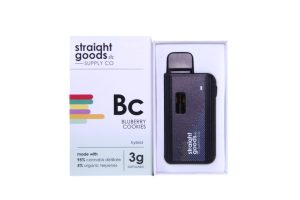 Buy Straight Goods - Blueberry Cookies 3G Disposable Pen (Hybrid) at MMJ Express Online Shop