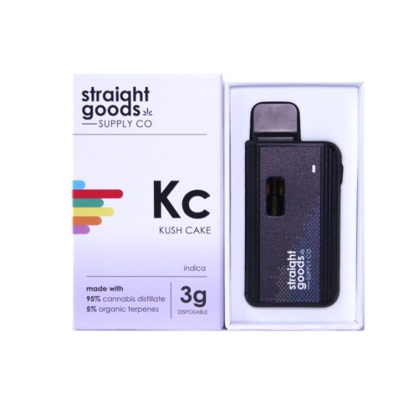 Buy Straight Goods - Kush Cake 3G Disposable Pen (Indica) at MMJ Express Online Shop