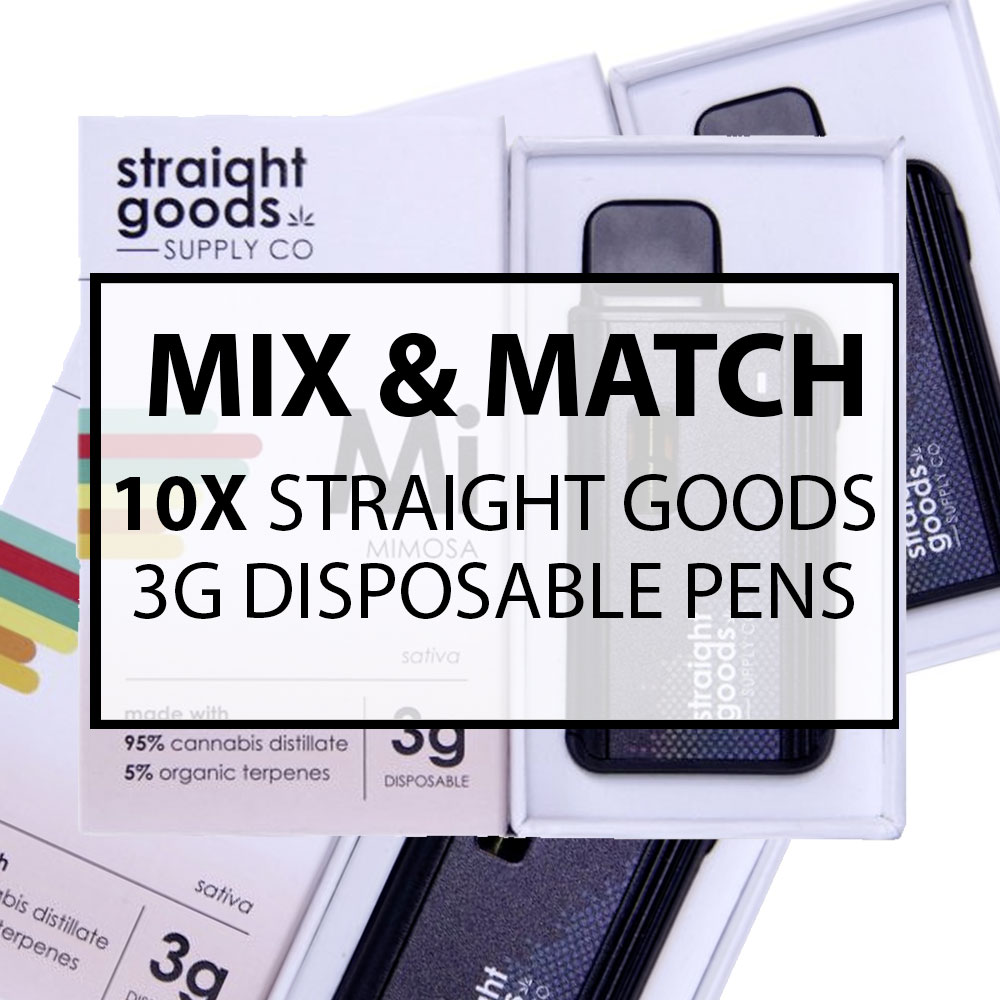 Buy Straight Good 3ML Disposable Pen Mix and Match : 10 at MMJ Express Online Shop