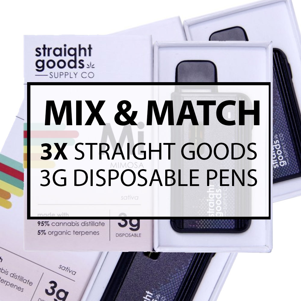 Buy Straight Good 3ML Disposable Pen Mix and Match : 3 at MMJ Express Online Shop