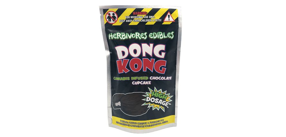If you're looking for a delicious way to enjoy THC, take a bite of the Herbivore Edibles Pastries – Dong Kong 500MG THC. 