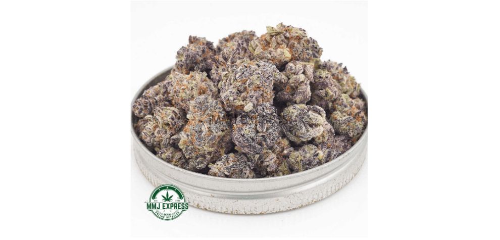 While this Indica hybrid may seem worlds apart from the Durban Poison strain with its grape and berry taste and body-melting effects, it kicks like a mule when it comes to potency. 