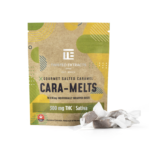 Buy Twisted Extracts - Salted Cara-Melts 300MG THC (SATIVA) at MMJ Express Online Shop