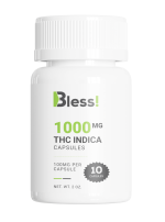 Buy Bless! - 1000MG THC Capsules (INDICA) at MMJ Express Online Shop