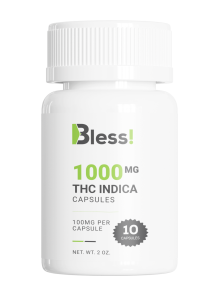 Buy Bless! - 1000MG THC Capsules (INDICA) at MMJ Express Online Shop