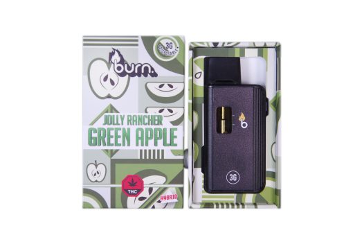 Buy Burn Extracts – Jolly Rancher Green Apple 3ML Mega Sized Disposable Pen (Sativa) at MMJ Express Online Shop