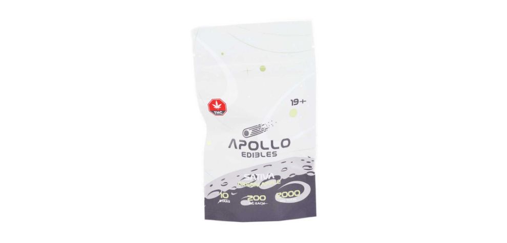 Try the Apollo Edibles – Green Apple Shooting Stars and find out for yourself! If you're seeking to understand the full force of THC edibles, these green apple-flavoured gems are a must-try.