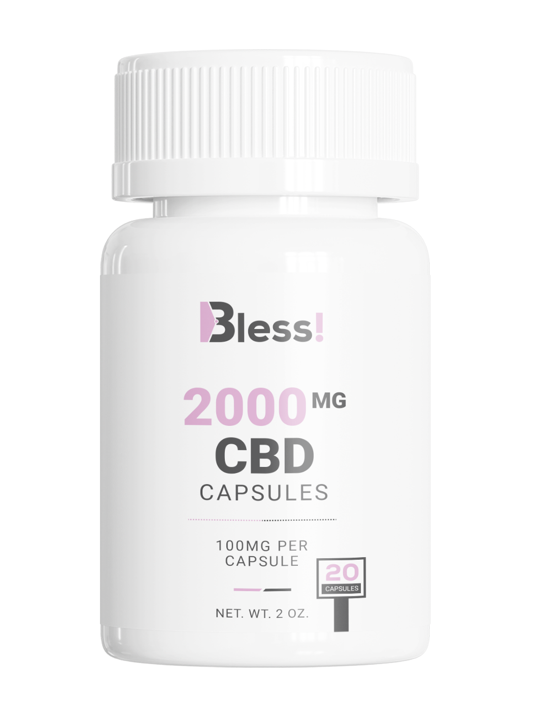 Aceite de CBD Bless Hemp - 2000 mg