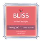 Buy Bliss – Sweet Escape Cannabis Infused Gummies 1080MG THC at MMJ Express Online Shop