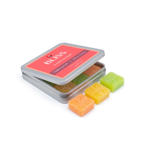 Buy Bliss – Sweet Escape Cannabis Infused Gummies 1080MG THC at MMJ Express Online Shop