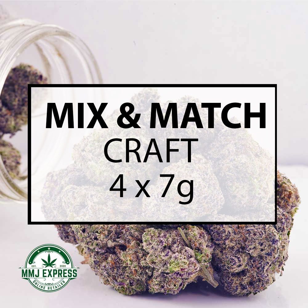Buy Mix N Match - AAAA+ 1oz (4x 7G) at MMJ Express Online Shop
