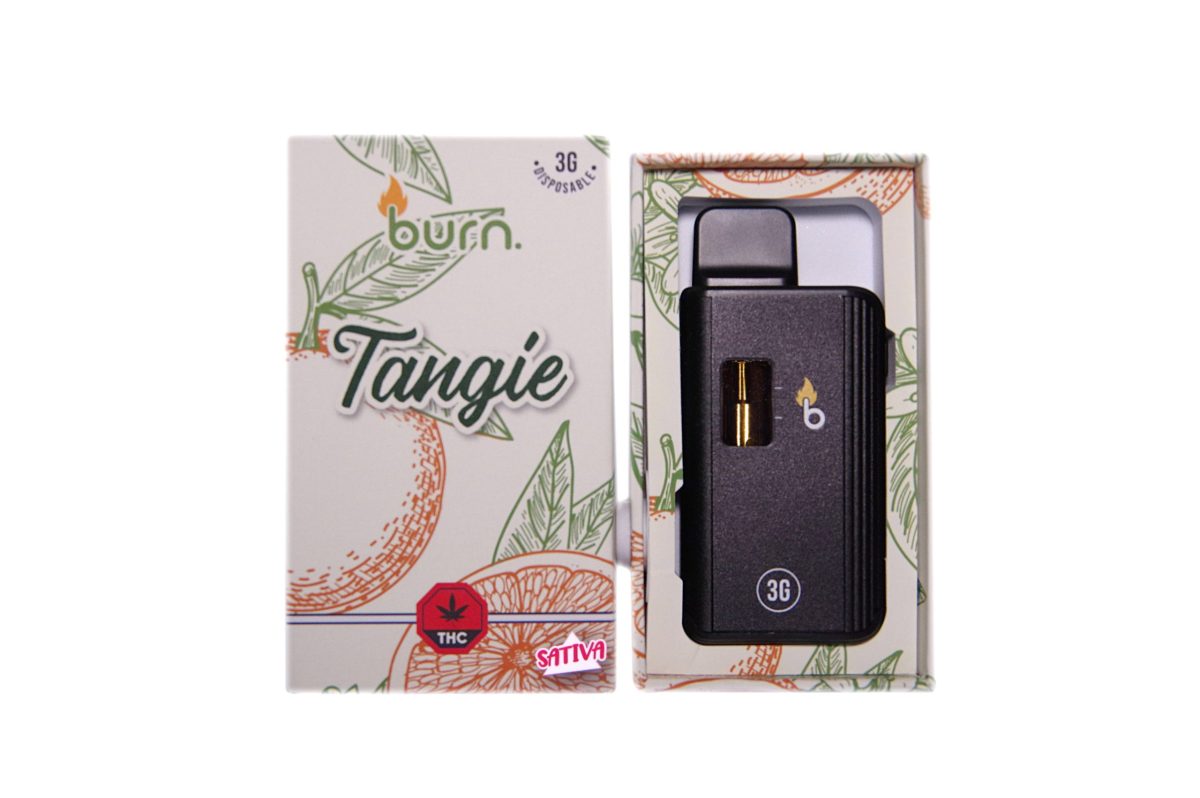Buy Burn Extracts – Tangie 3ML Mega Sized Disposable Pen (Sativa) at MMJ Express Online Shop