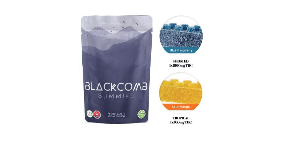 The Blackcomb Cannabis Edibles – Frosted Blue Raspberry 1000MG THC are another top-grade option for people who want to go to extremes! 