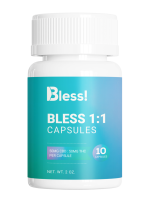 Bless Softgel Capsules – 1:1 (500MG CBD : 500MG THC)