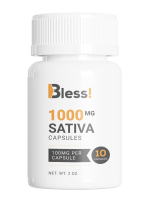 Bless Softgel Capsules – 1000MG THC (SATIVA)