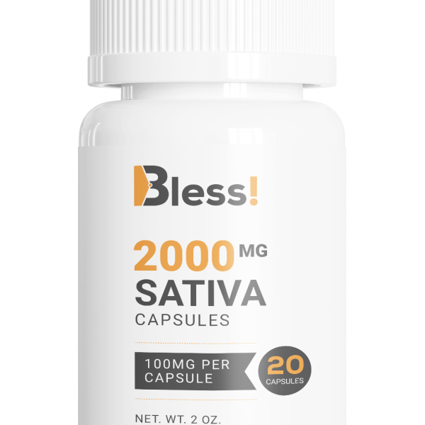 Buy Bless! - 2000MG THC Capsules (SATIVA) at MMJ Express Online Shop
