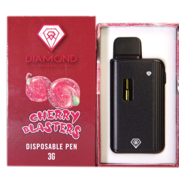 Buy Diamond Concentrates – Cherry Blaster Disposable Pen 3G (INDICA) at MMJ Express Online Shop