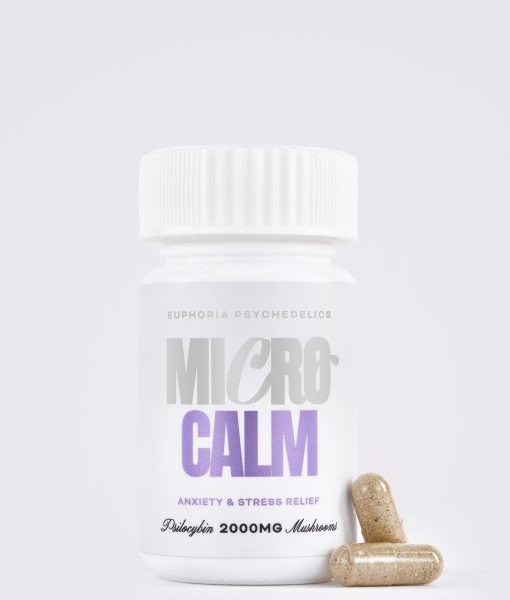 Buy Euphoria Psychedelics – Micro Calm Capsules 2000MG at MMJ Express Online Shop