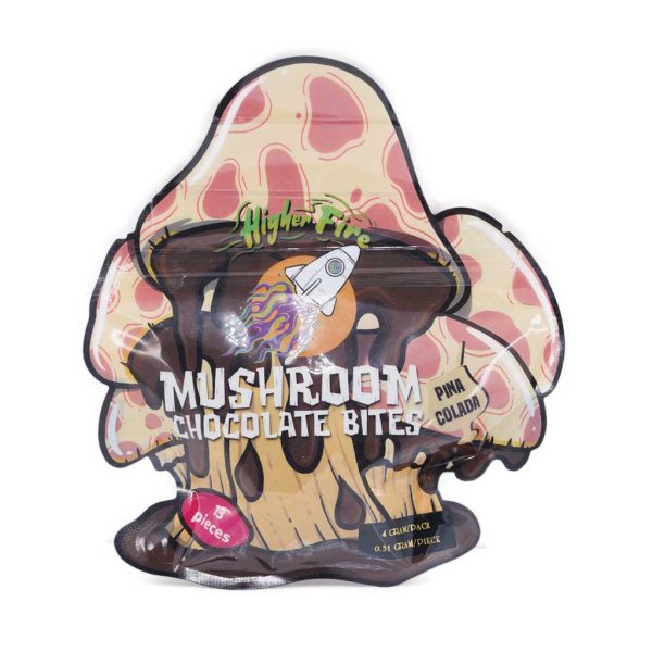 Buy Higher Fire Extract – Mushroom Chocolate Bites – Pina Colada 4000MG at MMJ Express Online Shop