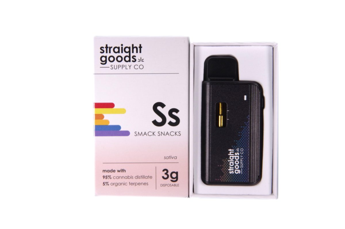Buy Straight Goods - Smack Snacks 3G Disposable Pen (Sativa) at MMJ Express Online Shop