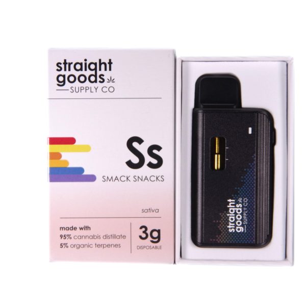 Buy Straight Goods - Smack Snacks 3G Disposable Pen (Sativa) at MMJ Express Online Shop