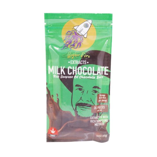 Buy Higher Fire Extracts – Rick Simpson Chocolate Bar – Milk Chocolate 500MG THC at MMJ Express Online Express