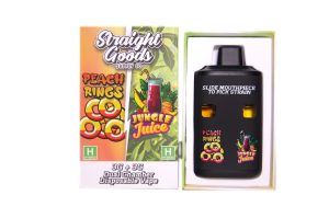 Buy Straight Goods – Dual Chamber Vape – Peach Rings + Jungle Juice 6G THC at MMJ Express Online Shop