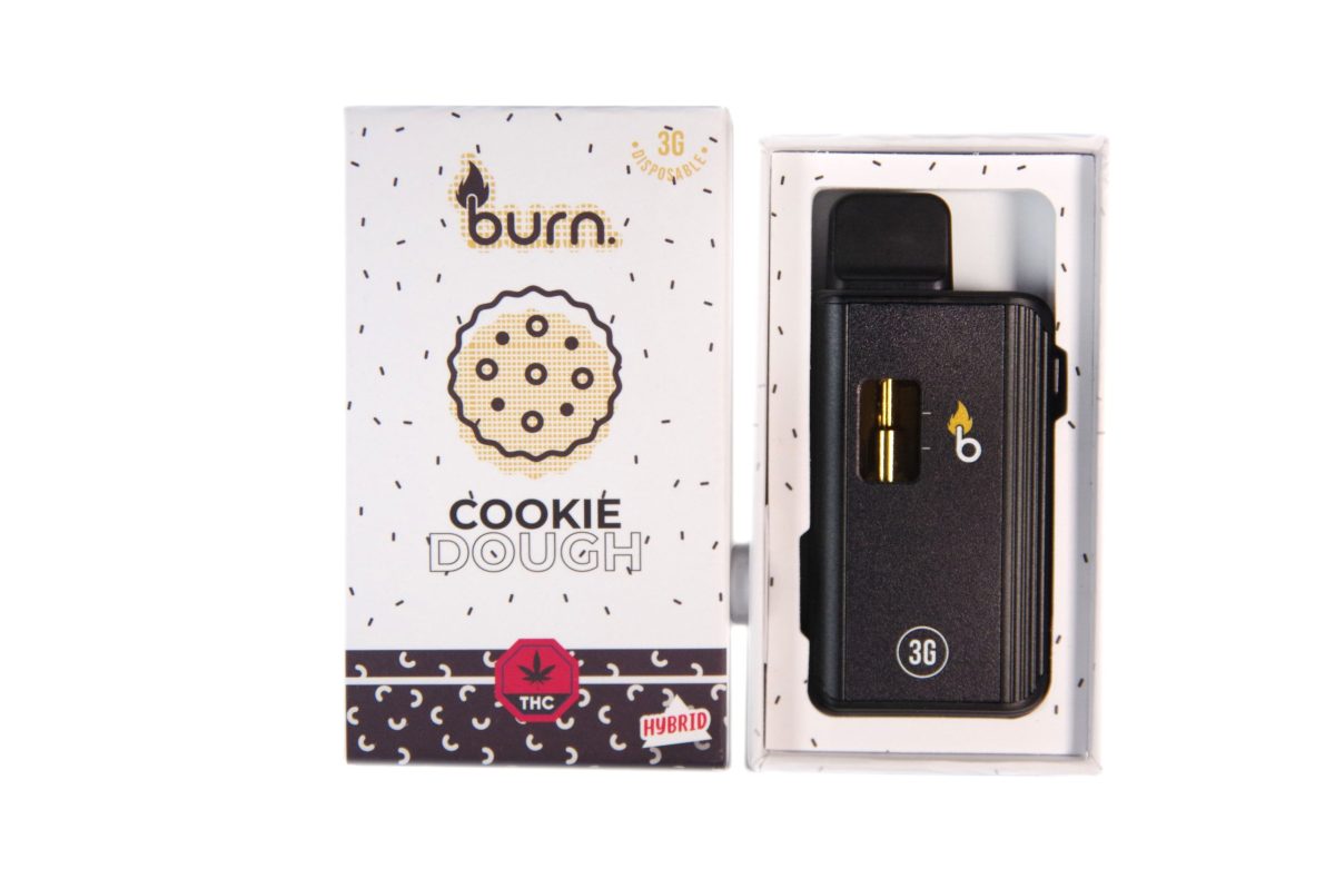Buy Burn Extracts – Cookie Dough 3ML Mega Sized Disposable Pen at MMJ Express Online Shop