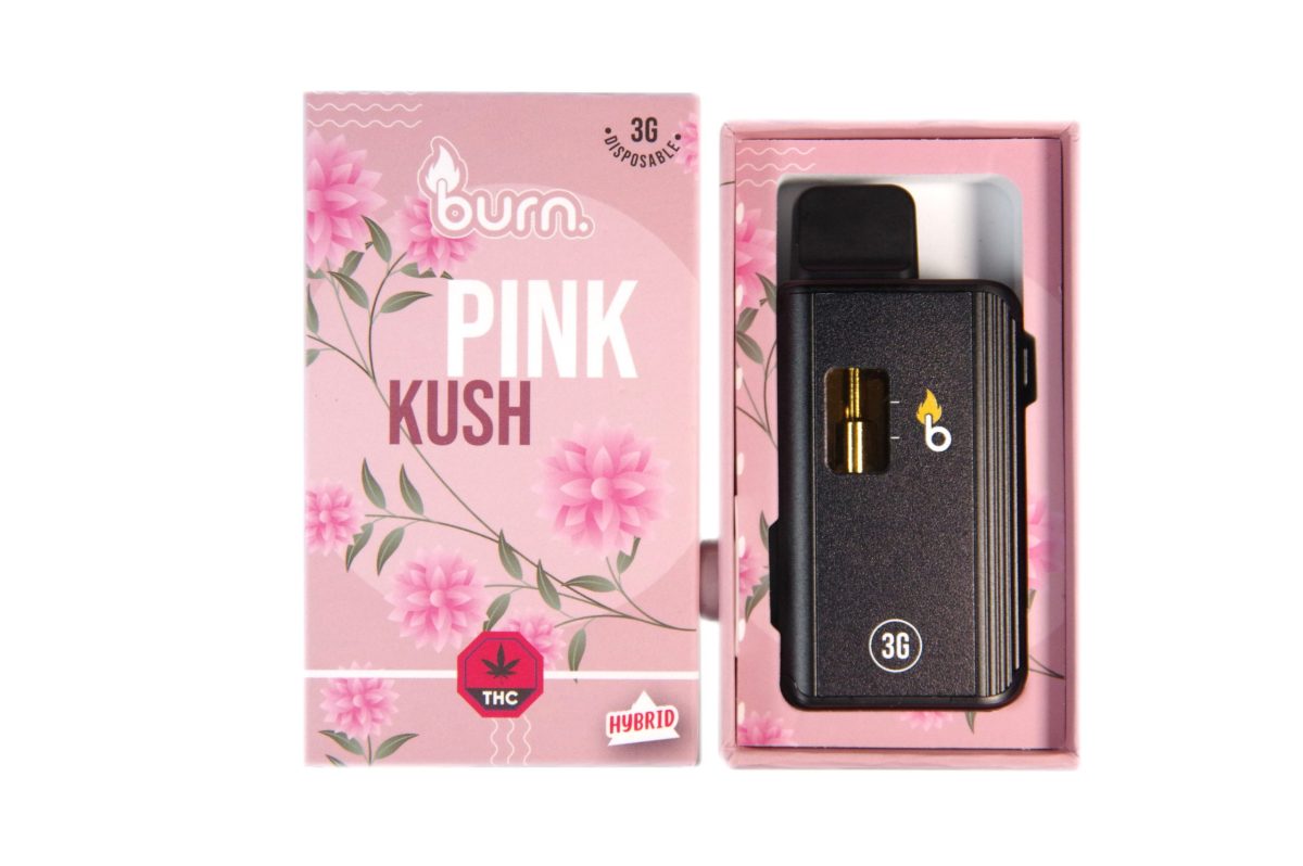 Buy Burn Extracts – Pink Kush 3ML Mega Sized Disposable Pen at MMJ Express Online Shop