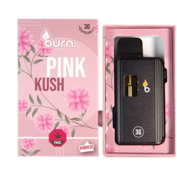 Buy Burn Extracts – Pink Kush 3ML Mega Sized Disposable Pen at MMJ Express Online Shop