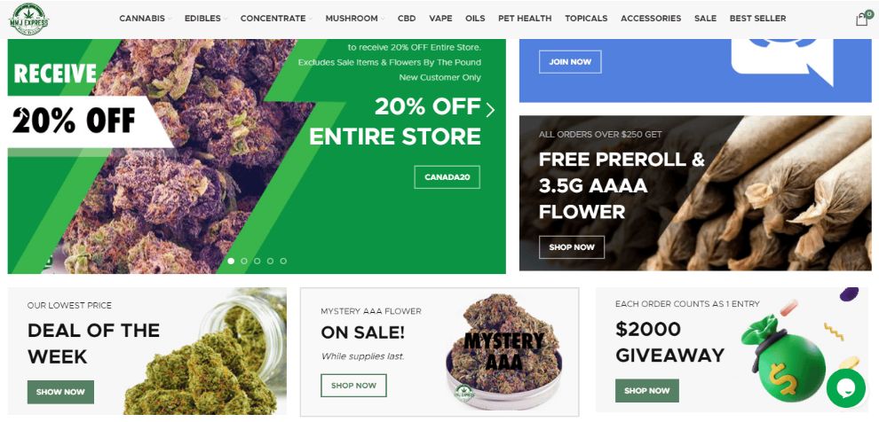 Why is MMJ Express the best online weed dispensary in Canada according to countless tokers? What makes this online dispensary the source for all of your weed needs? Here's the thing!