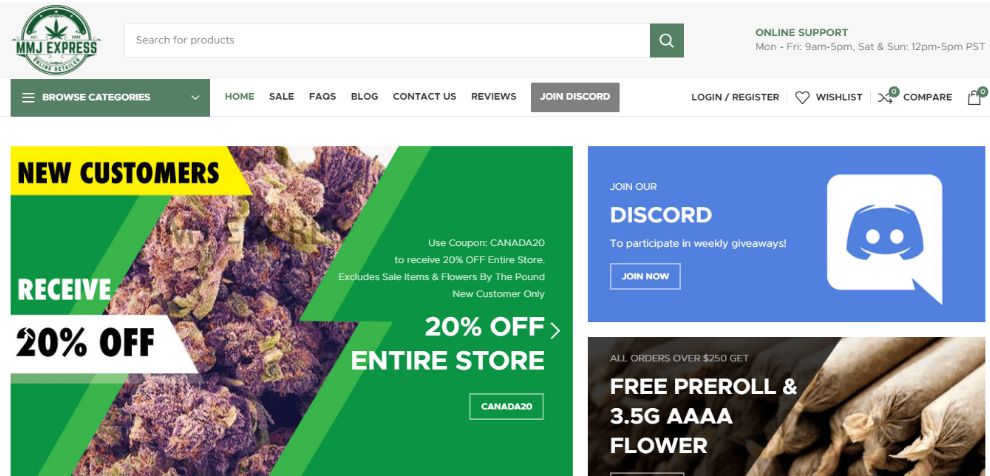 You're in the world of cannabis, and you don't have to spend all your money to enjoy top-quality strains. That's the magic of MMJExpress online weed store.