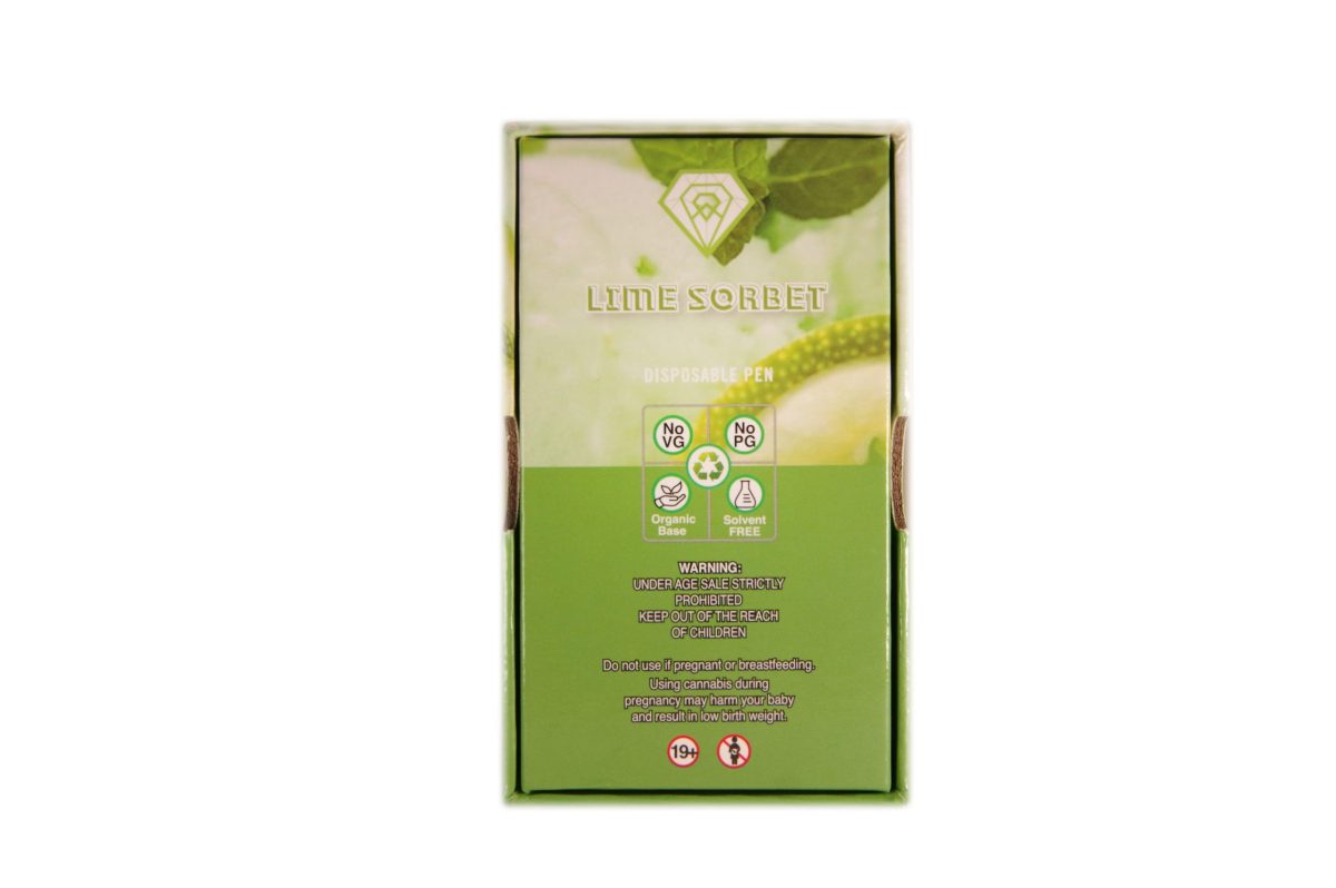 Buy Diamond Concentrates - Lime Sorbet Disposable Pen 3G (INDICA) at MMJ Express Online Shop