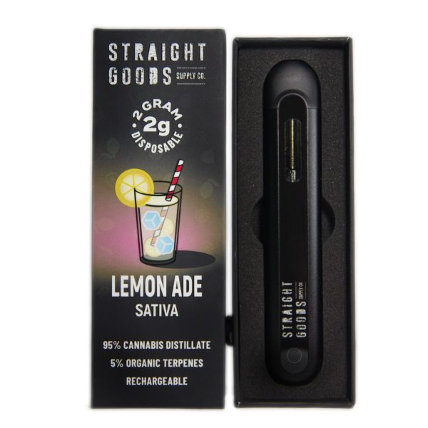 Buy Straight Goods – Lemon Ade 2G Disposable Pen (Sativa) at MMJ Express Online Shop