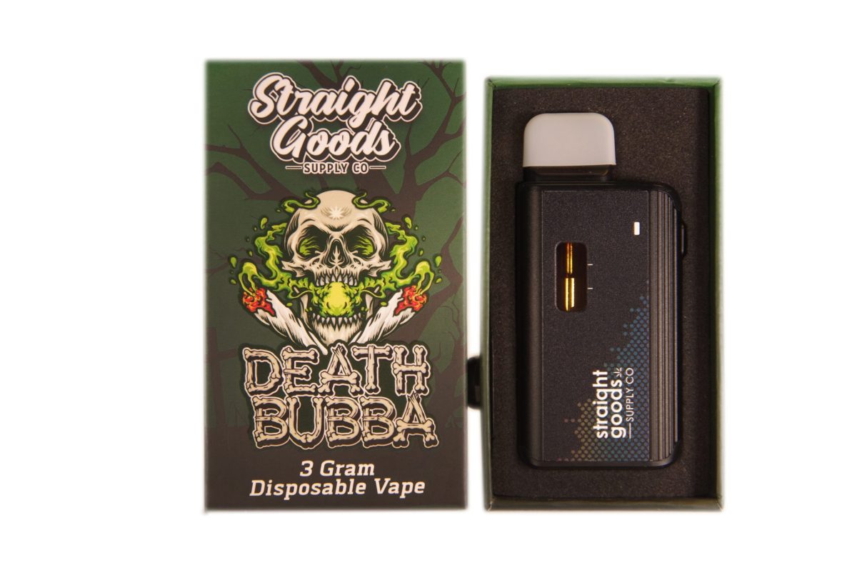Buy Straight Goods – Death Bubba 3G Disposable Pen (Indica) at MMJ Express Online Shop