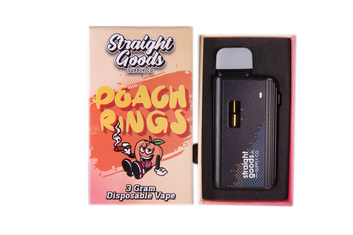 Buy Straight Goods - Peach Ringz 3G Disposable Pen (Hybrid) at MMJ Express Online Shop