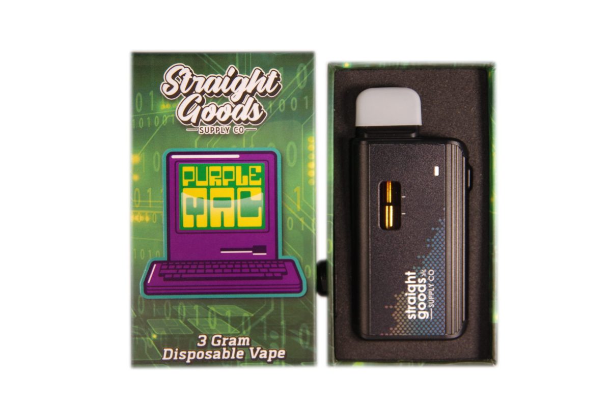 Buy Straight Goods - Purple MAC 3G Disposable Pen (Indica) at MMJ Express Online Shop