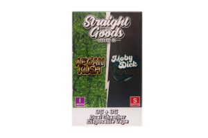 Buy Straight Goods – Dual Chamber Vape –Afghan Kush + Moby Dick 6G THC at MMJ Express Online Shop