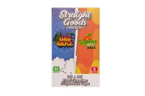 Buy Straight Goods – Dual Chamber Vape – Gas Cake + Tangerine Haze 6G THC at MMJ Express Online Shop