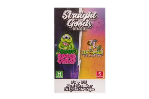 Buy Straight Goods – Dual Chamber Vape – Sour Space Candy + Lemon-Ade 6G THC at MMJ Express Online Shop