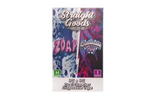 Buy Straight Goods – Dual Chamber Vape – Zoap + Granddaddy Purple 6G THC at MMJ Express Online Shop