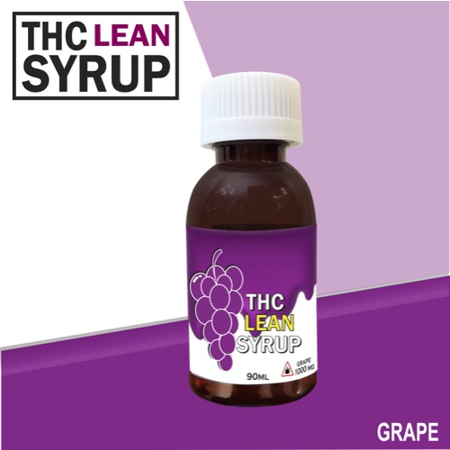 Buy THC Lean Syrup – Grape 1000MG THC at MMJ Express Online Shop