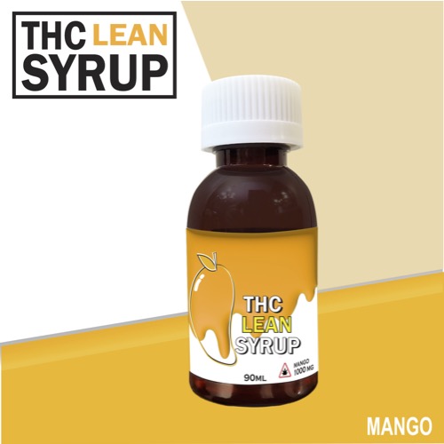 Buy THC Lean Syrup – Mango 1000MG THC at MMJ Express Online Shop