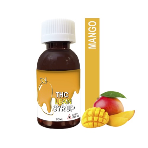 Buy THC Lean Syrup – Mango 1000MG THC at MMJ Express Online Shop