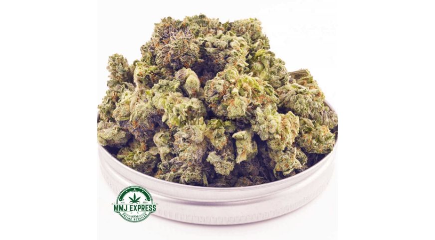 The Passionfruit Haze AAAA (Popcorn Nugs) is the pride of our online weed dispensary. This Sativa hybrid is a THC powerhouse (26 percent) and terpene beast. 