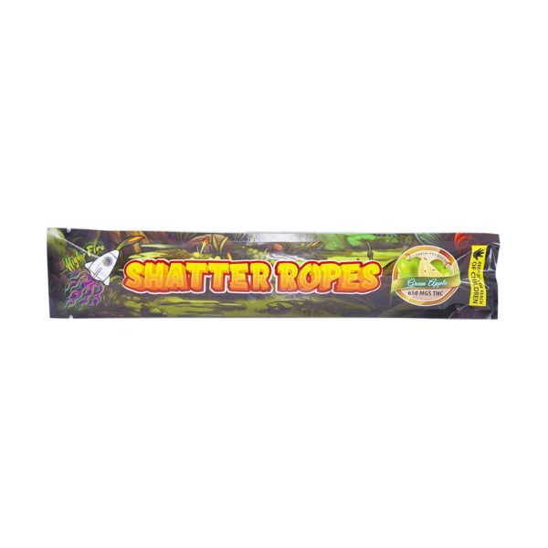 Buy Higher Fire Extracts – Shatter Ropes – Green Apple 650MG THC at MMJ Express Online Shop