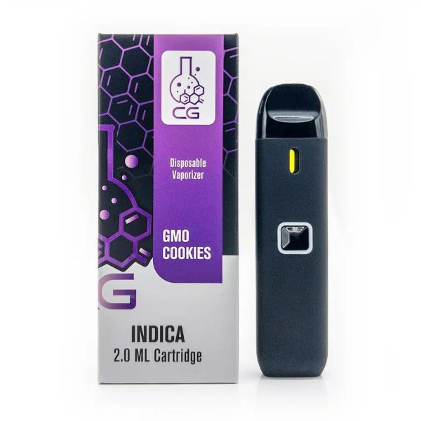 Buy CG Extracts Premium Concentrates Disposable Pen – GMO Cookies 2ML (INDICA) at MMJ Express Online Shop