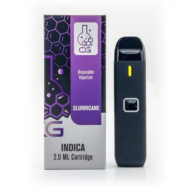 Buy CG Extracts Premium Concentrates Disposable Pen – Slurricane 2ML (INDICA) at MMJ Express Online Shop
